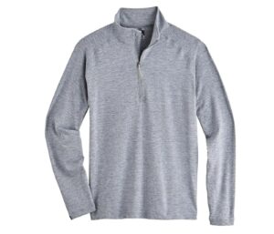Quasar Men's Sueded Comfort 1/4 Zip