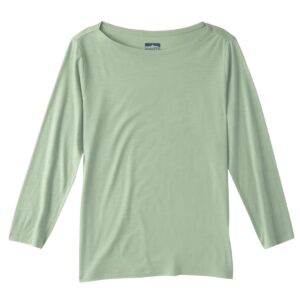 Women's Orvis Merino Boatneck 3/4 Sleeve T-Shirt